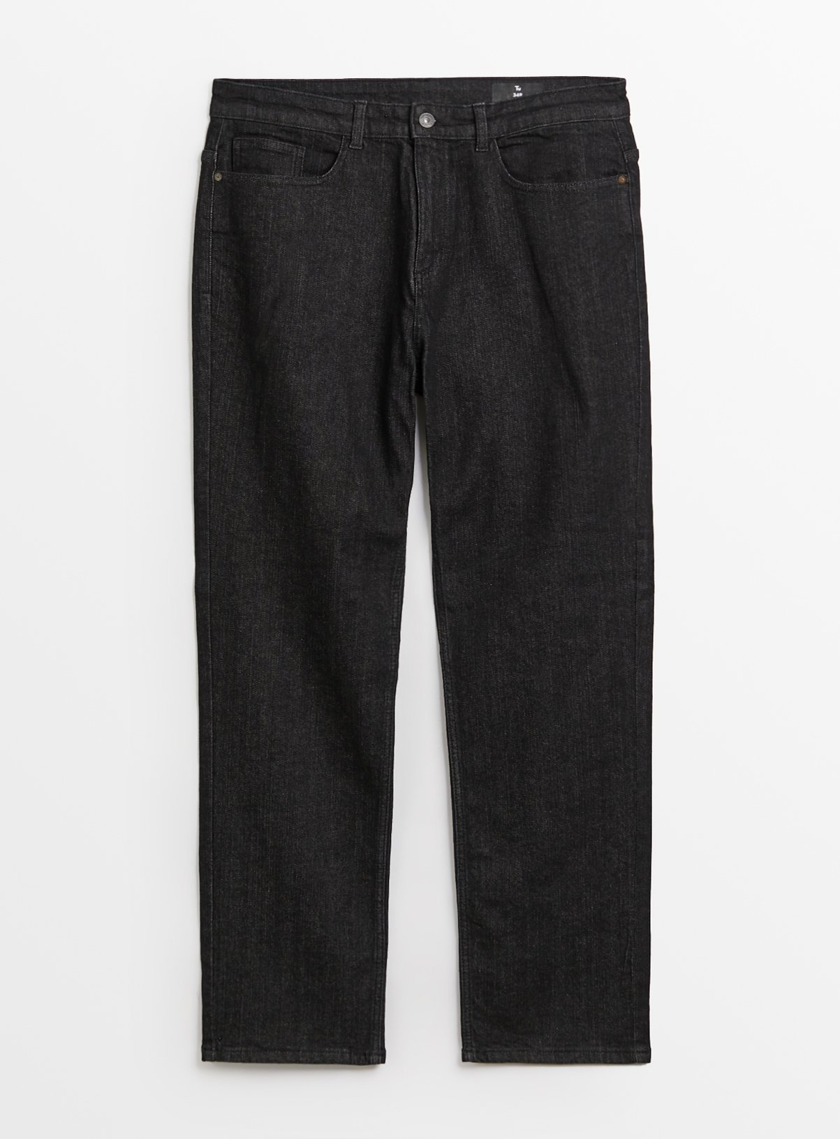 Everyday Black Straight Leg Denim Jeans 44R - Image 3 thumbnail