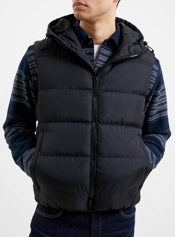 FRENCH CONNECTION Hooded Gilet M