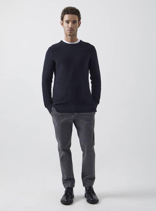 FRENCH CONNECTION Ottoman Rib Jumper XL