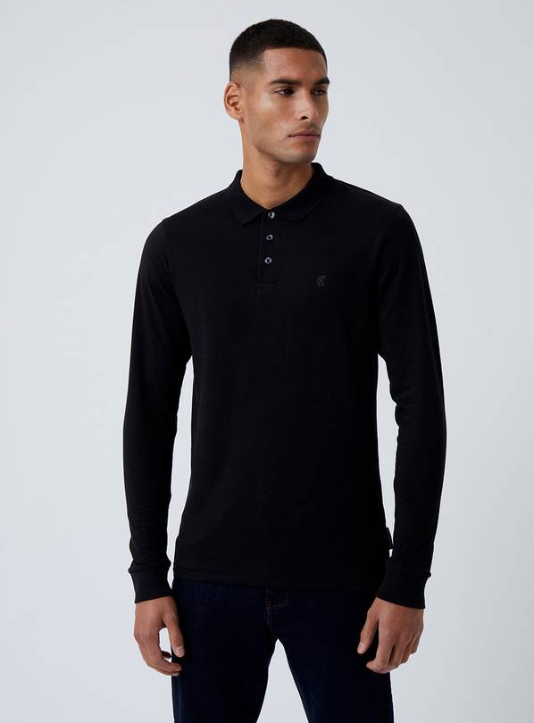 Buy FRENCH CONNECTION Jersey Long Sleeve Polo M | T-shirts and polos | Tu