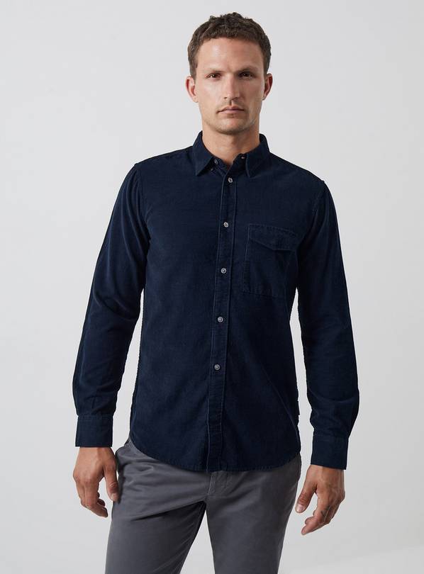 FRENCH CONNECTION Cord Long Sleeve Shirt M