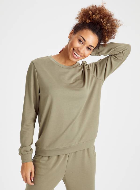 Green Long Sleeve Coord Pyjama Top 16