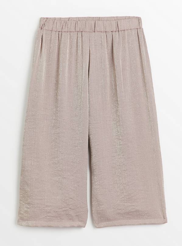 Buy Pink Wide Leg Coord Trousers - 22L | Trousers | Argos