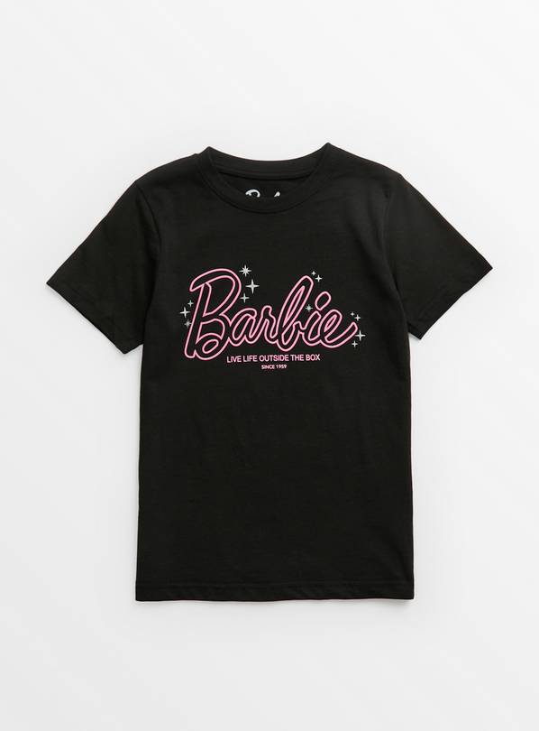 Black Barbie Graphic T-Shirt 8 years