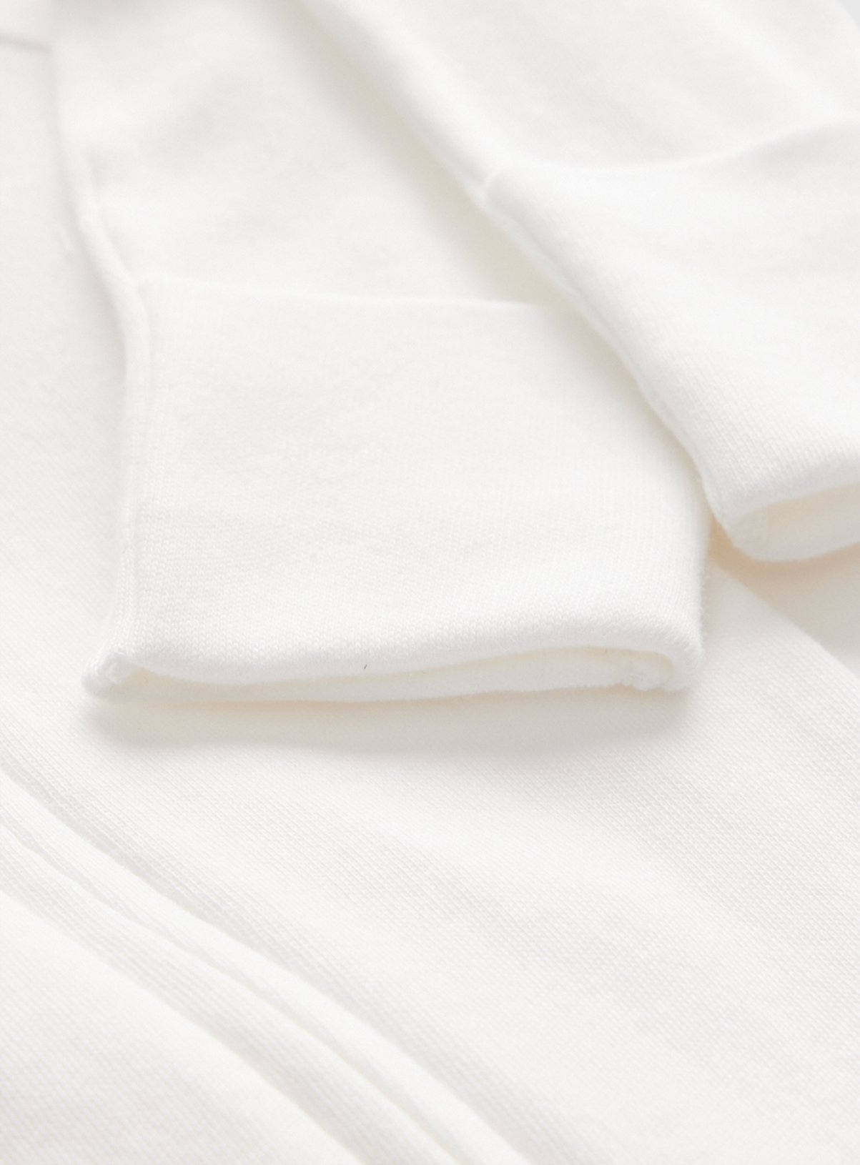 White Zip-Through Sleepsuits 2 Pack  18-24 months - Image 2 thumbnail