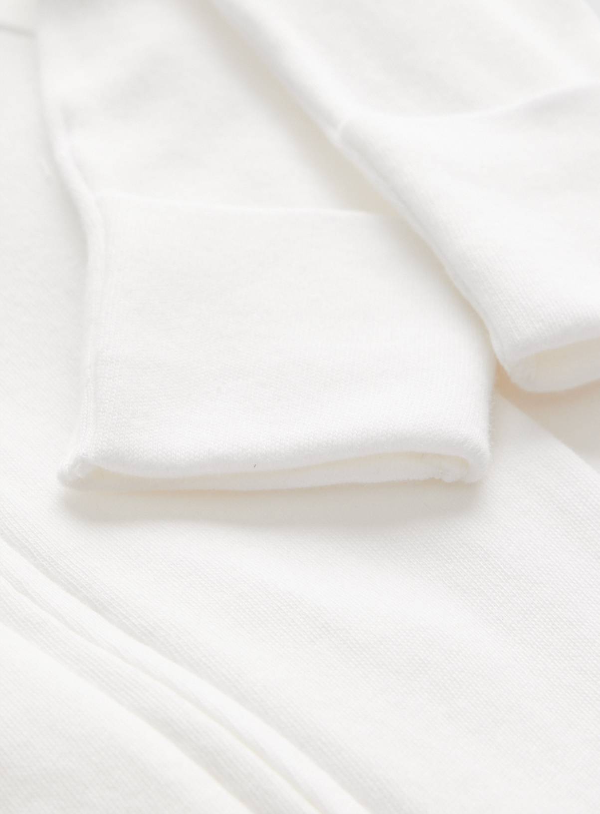 White Zip-Through Sleepsuits 2 Pack  18-24 months - Image 2