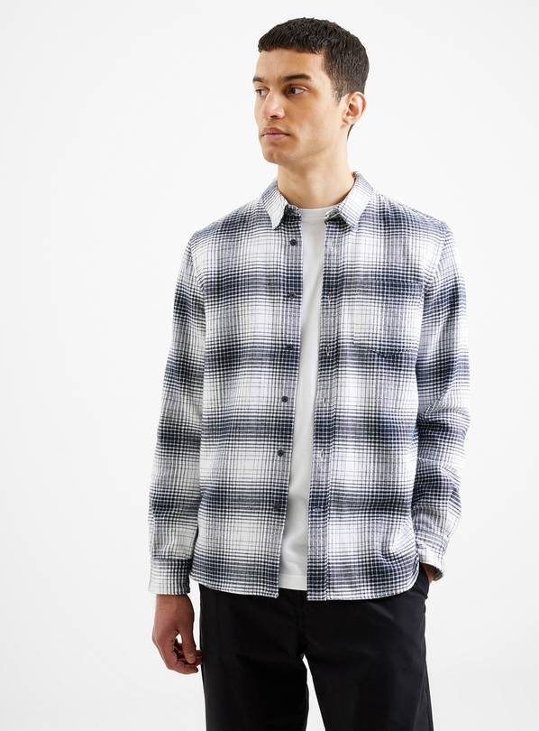 FRENCH CONNECTION Shadow Check Shirt S