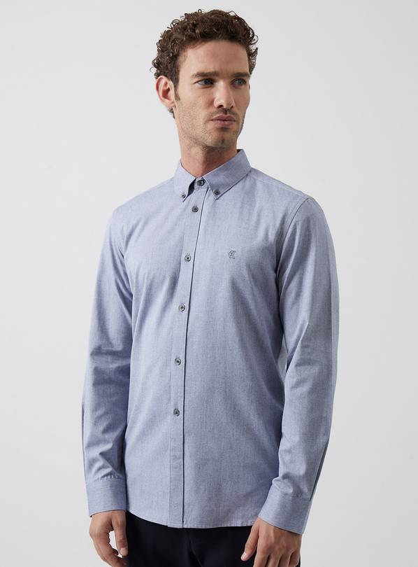 FRENCH CONNECTION Classic Oxford Long Sleeve Shirt S