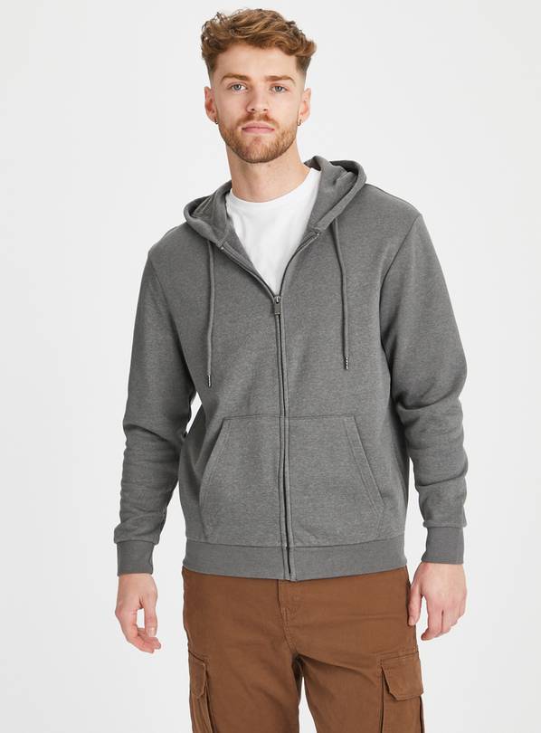 Buy Charcoal Core Zip Through Hoodie XXL Sweatshirts and hoodies Tu