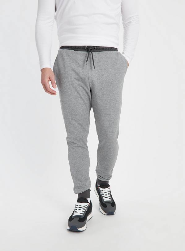 Buy Grey Contrast Joggers XL | Sportswear | Tu