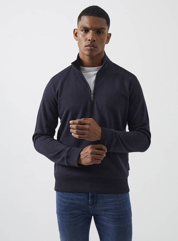 FRENCH CONNECTION 1/2 Zip Sweatshirt XXL