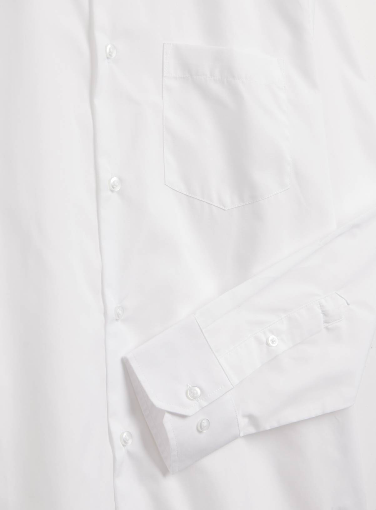 White Regular Fit Long Sleeve Shirts 2 Pack  19.5 - Image 4