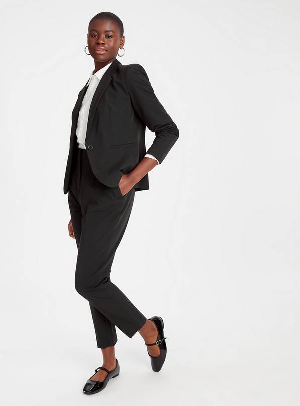 Black Tailored Blazer And Trouser Set, Blazer And Trouser Co-Ord