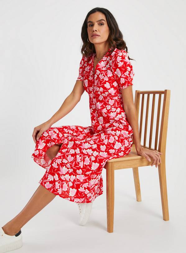 Marnie Dress - Floral Mono