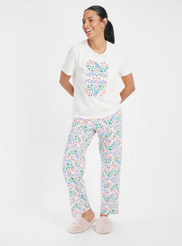 Buy Floral Printed Mother's Day Mini Me Pyjamas S | Pyjamas | Tu