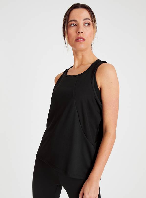 Active Black Performance Vest Top 10