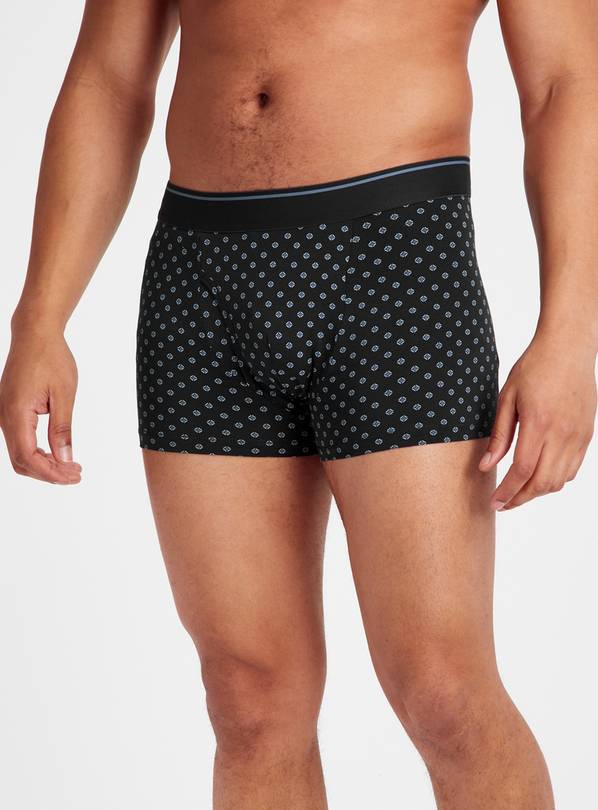 Buy Geometric & Stripe Trunks 3 Pack M, Underwear