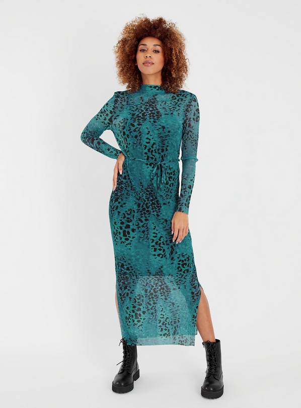 Sainsburys tu leopard print dress sale