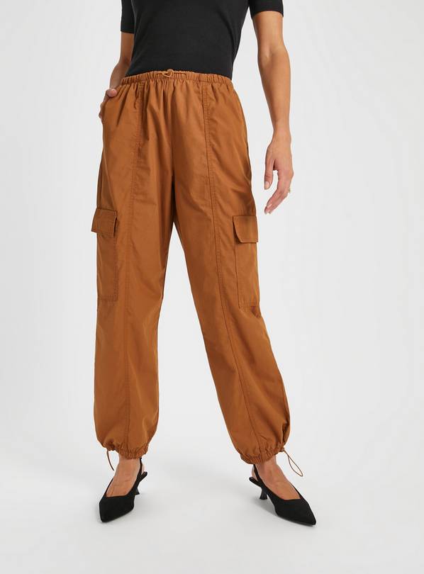 Buy Tan Parachute Trousers 12 | Trousers | Tu