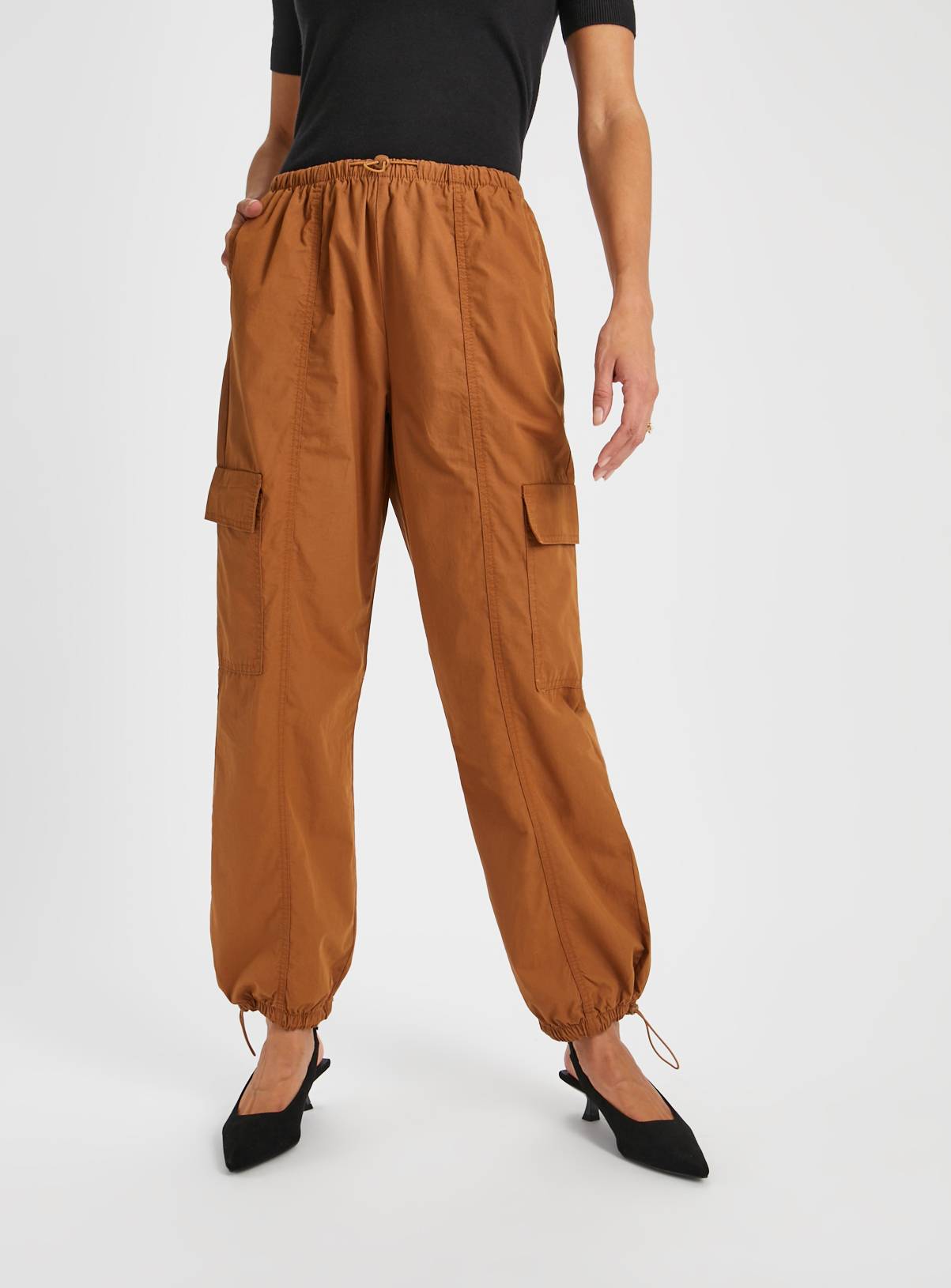 Tan Parachute Trousers 18 - Image 1