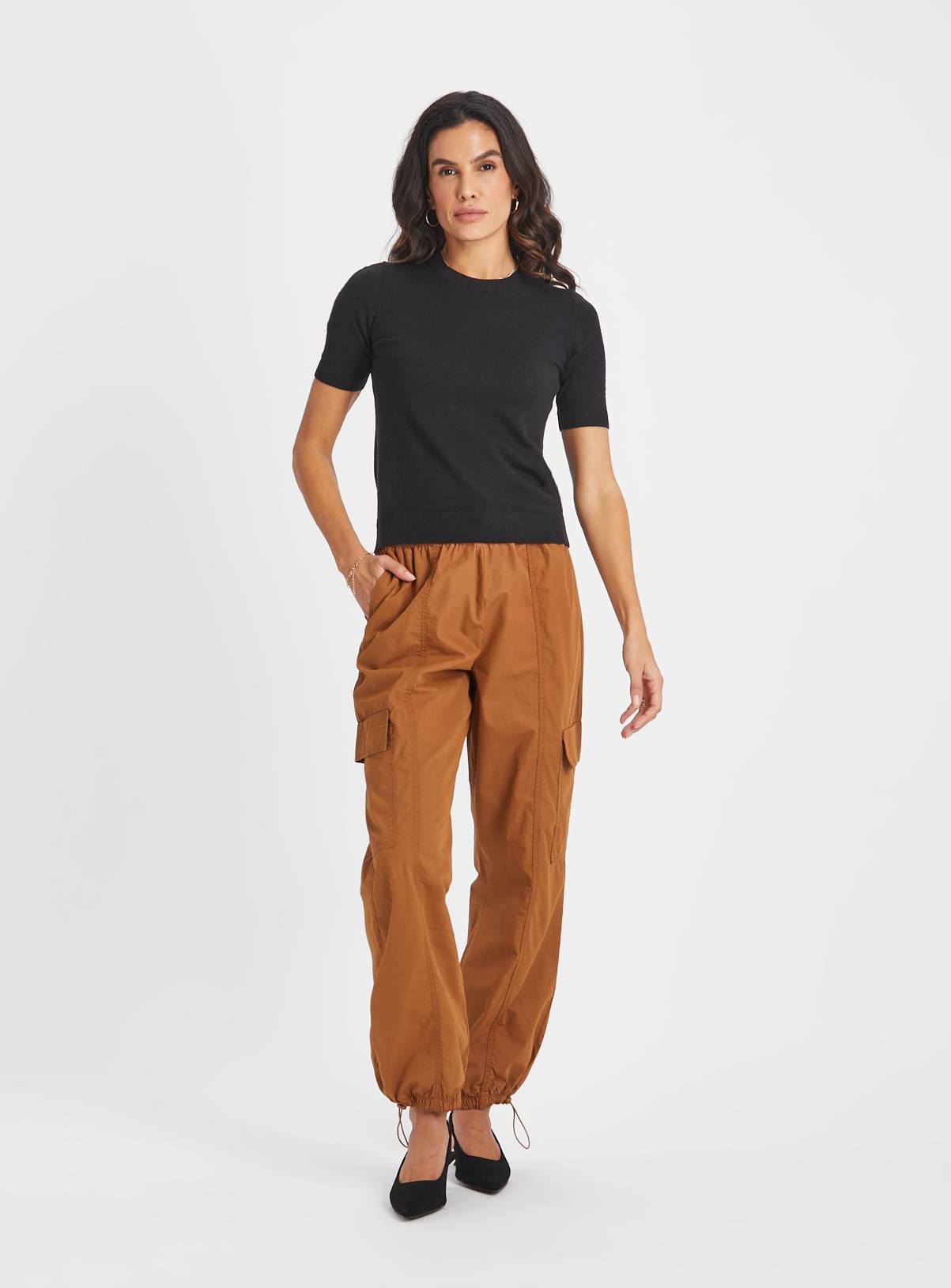 Tan Parachute Trousers 18 - Image 2