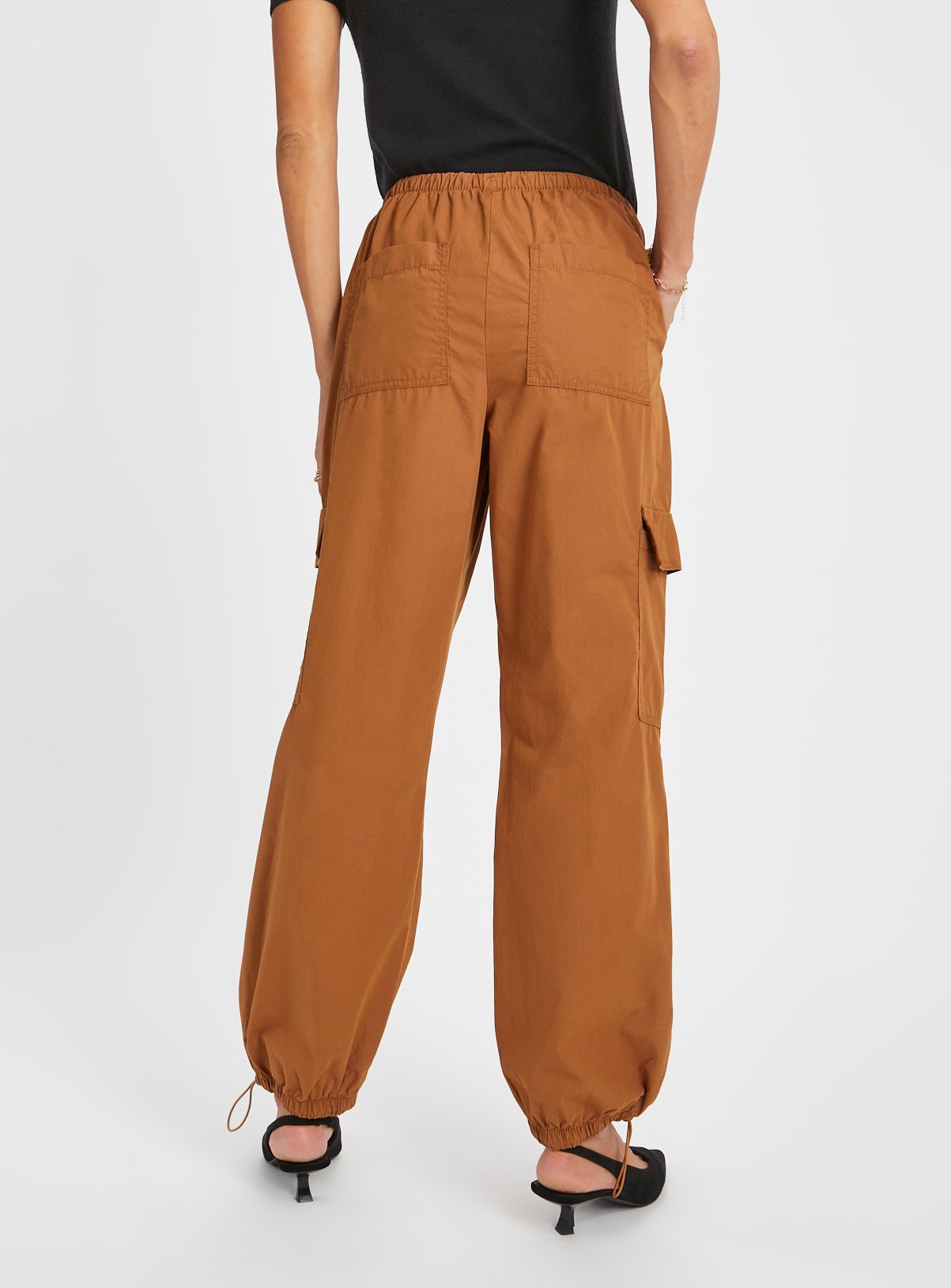 Tan Parachute Trousers 18 - Image 4 thumbnail