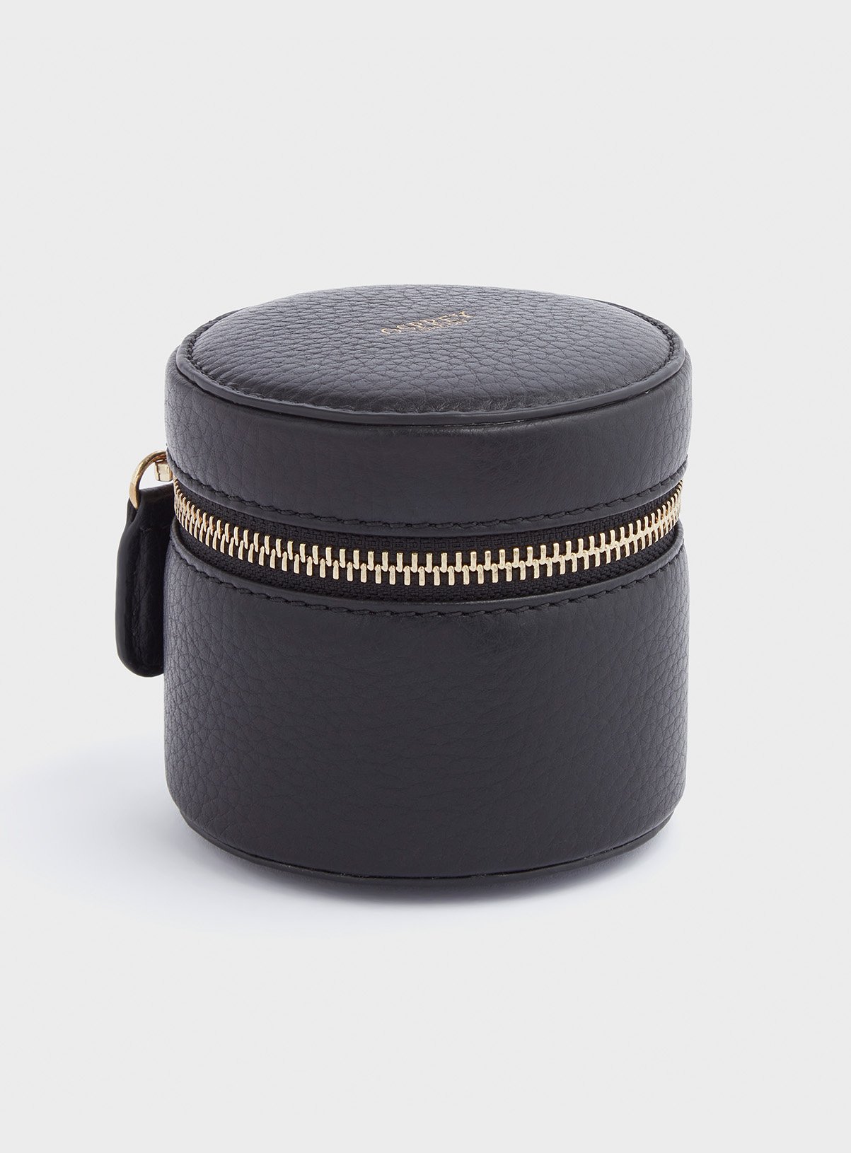 Black OSPREY LONDON The Luna Leather Trinket Box One Size