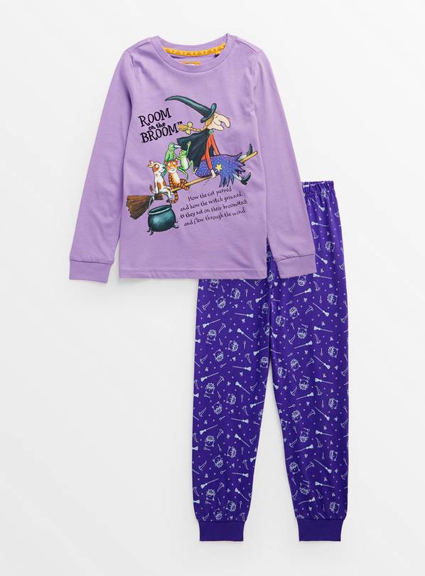 Room on The Broom Purple Pyjamas 1-1.5 years