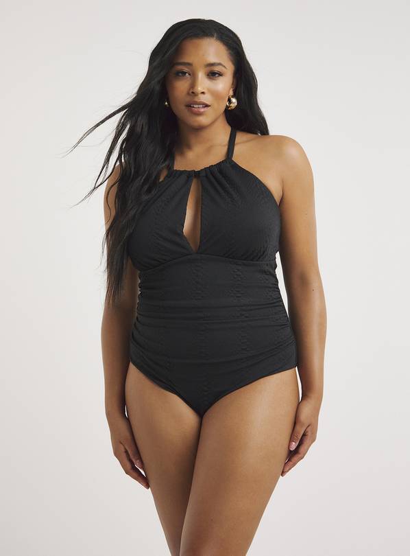 Buy FIGLEAVES Black Kalahari Swimsuit 26, Swimsuits