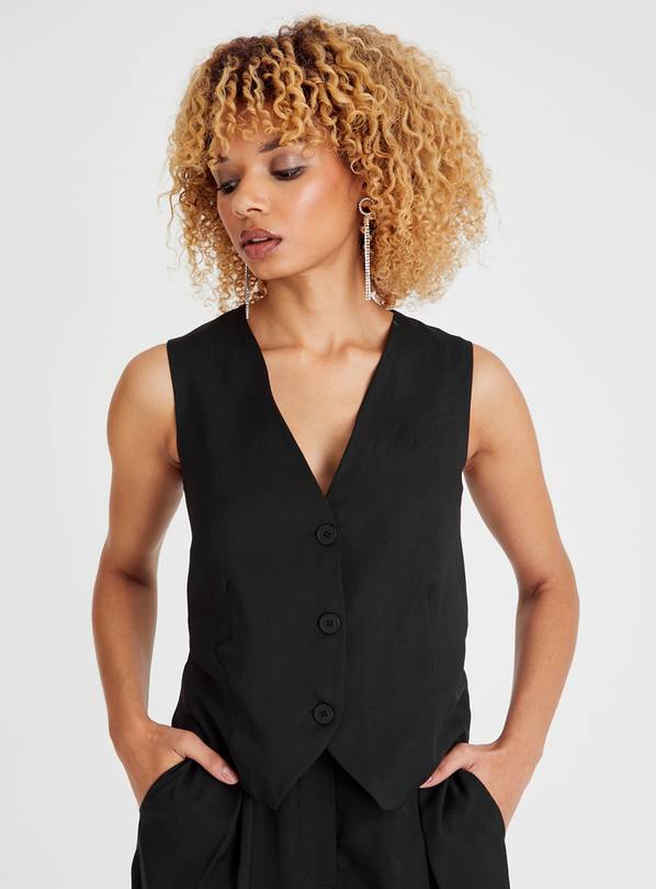 Black Coord Waistcoat 12