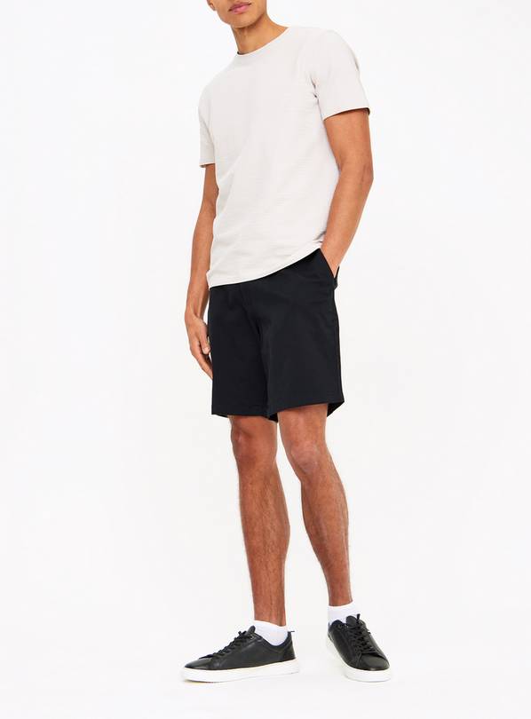 Black Core Chino Shorts 30