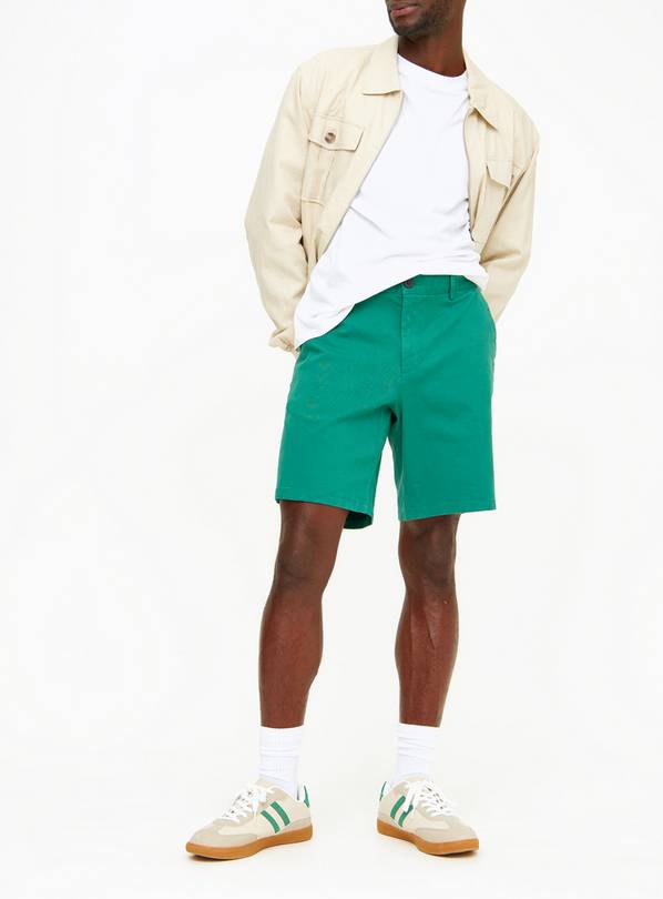 Green Core Chino Shorts  38