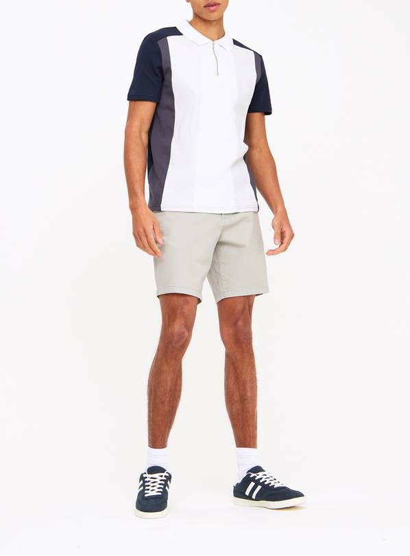 Grey Core Chino Shorts 36