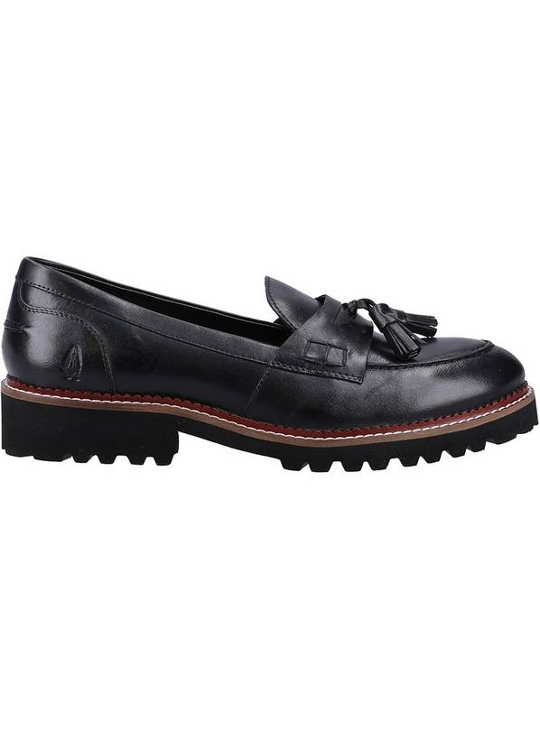 Hush puppies sale leather loafers