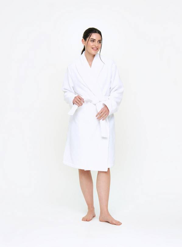 Mens towelling dressing gown on sale sainsburys