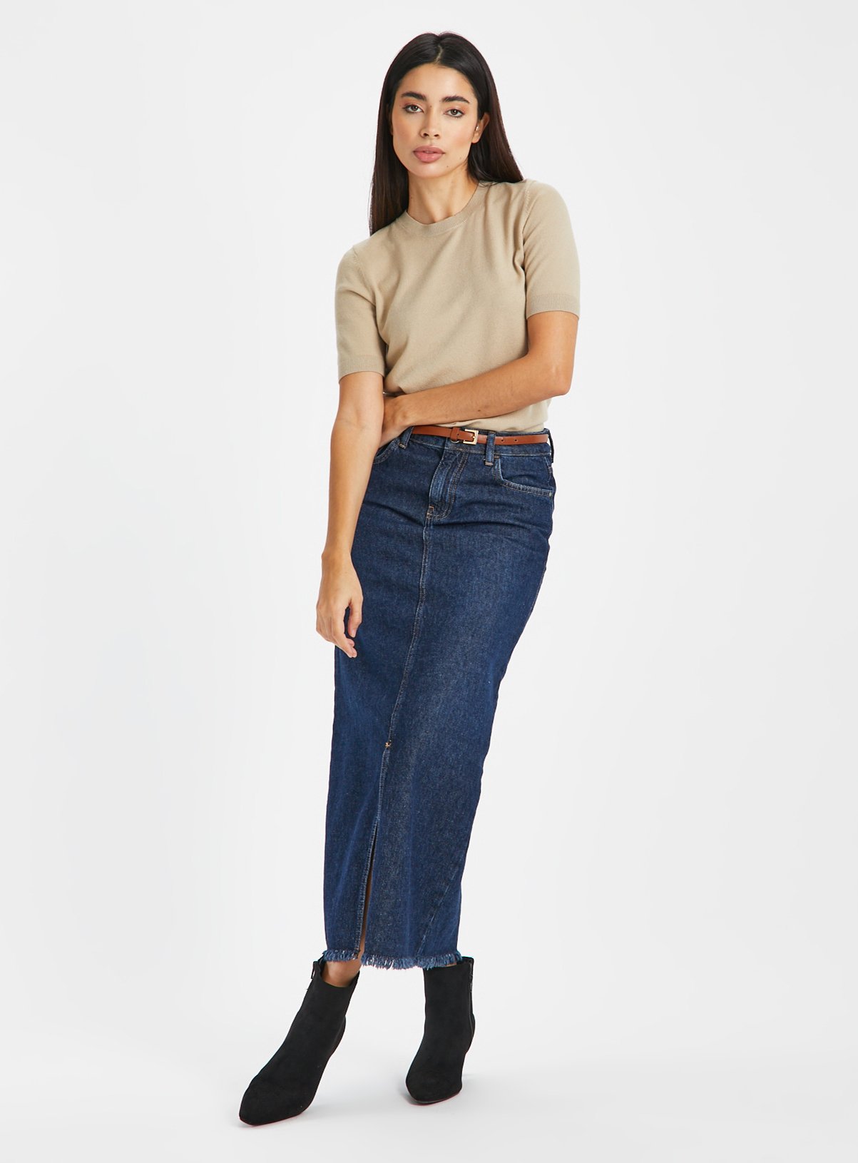 Stone Soft Touch Short Sleeve Jumper 14 - Image 2 thumbnail