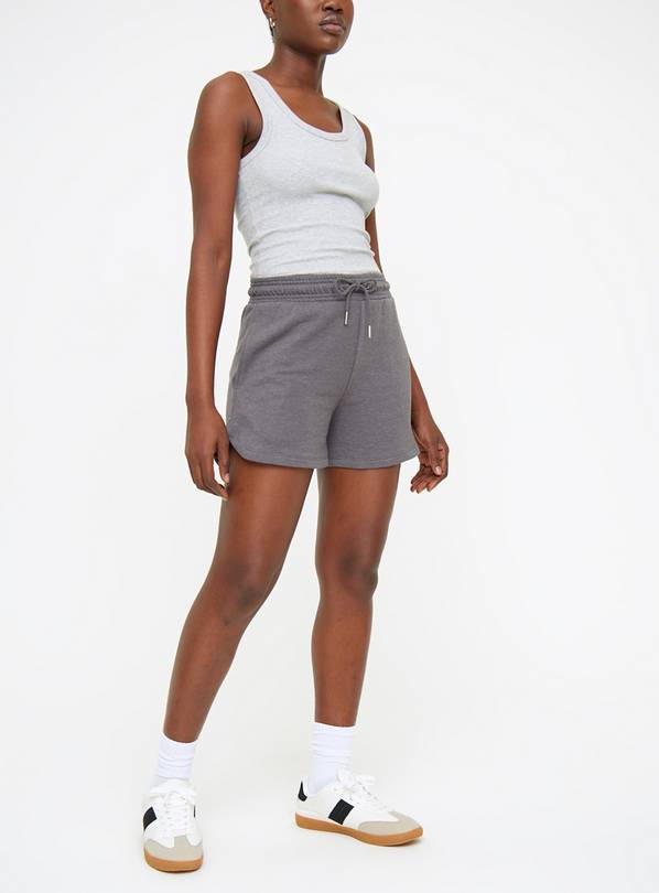 Grey Runner Shorts S