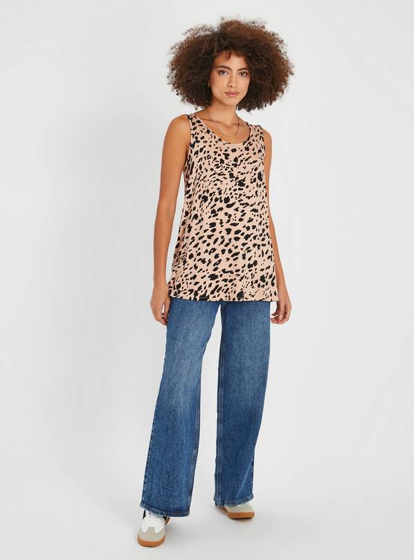 Buy Animal Print Cami Vest Tops 2 Pack 10, Camisoles and vests