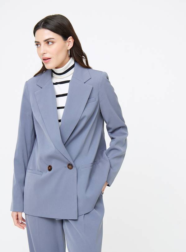 Blue Relaxed Coord Blazer 16