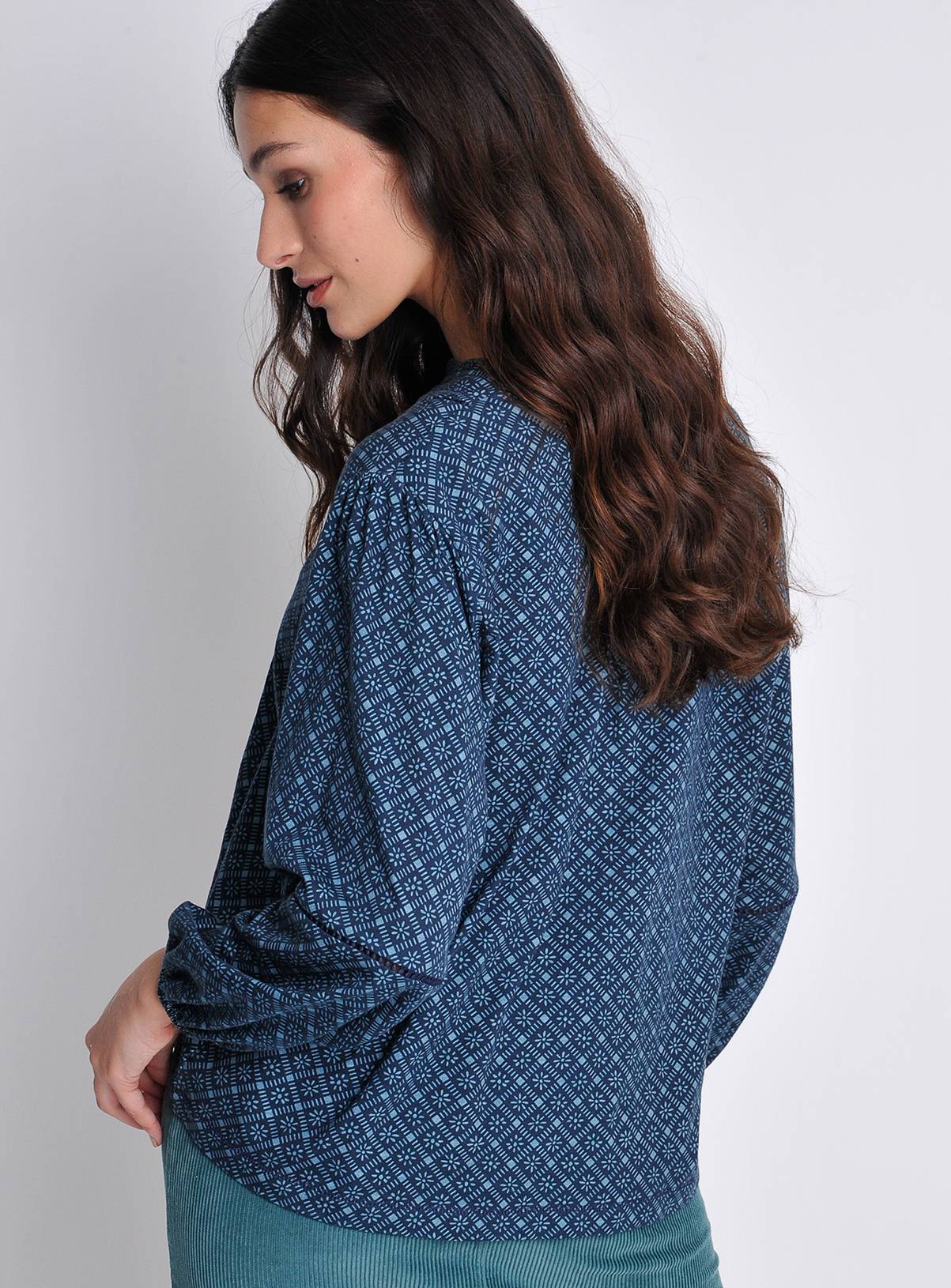 BURGS Penpethy Jersey Top With Ladder Trim 18 - Image 2