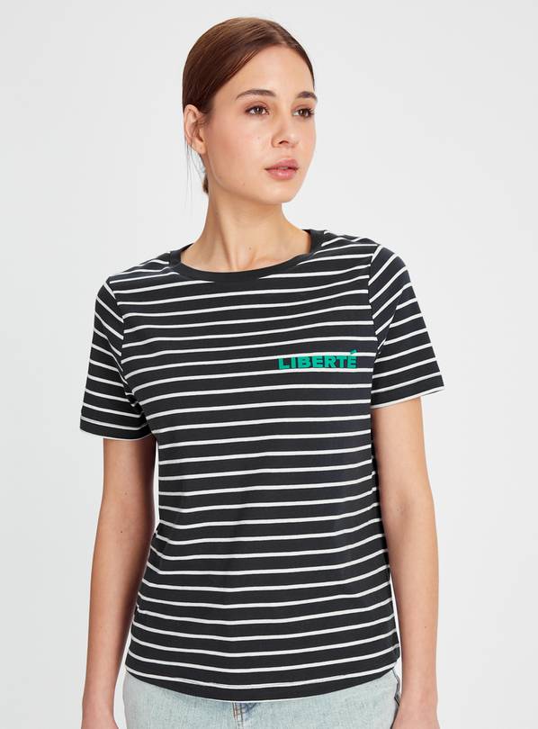 Navy Stripe Libert&egrave; T-Shirt 24