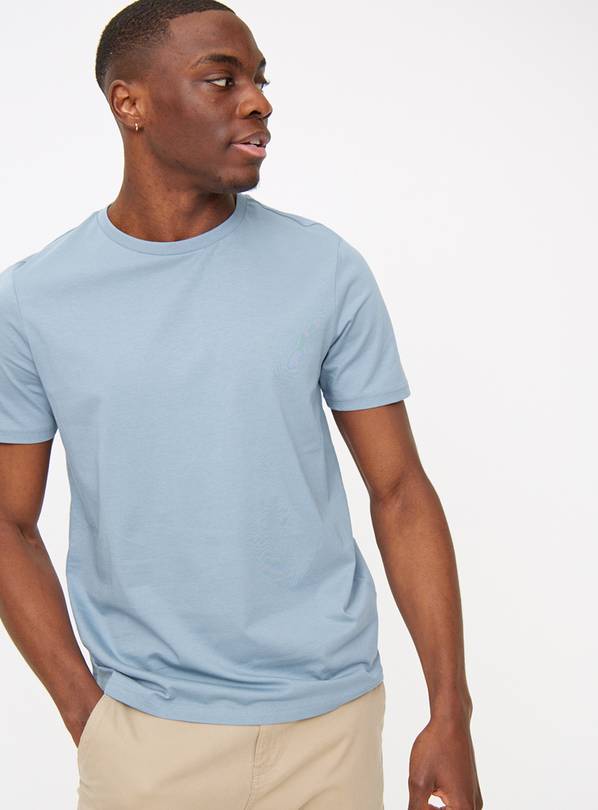 Buy Blue Core Short Sleeve T-Shirt L | T-shirts and polos | Tu