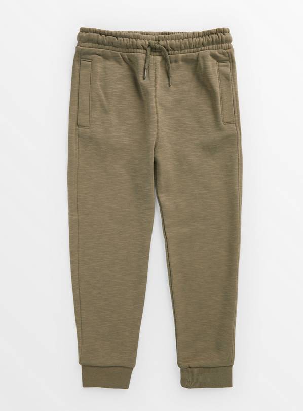 Khaki Tie-Waist Joggers 7 years