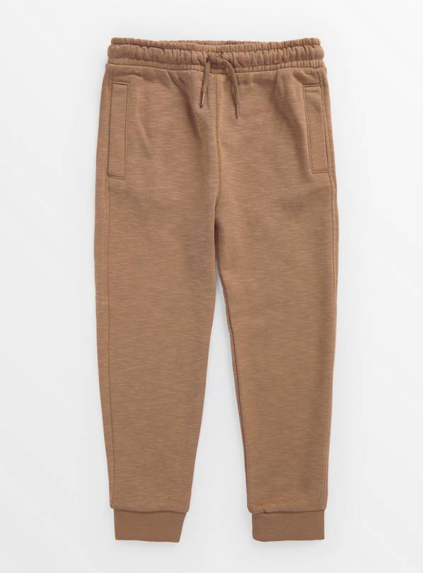 Brown Tie-Waist Joggers 9 years