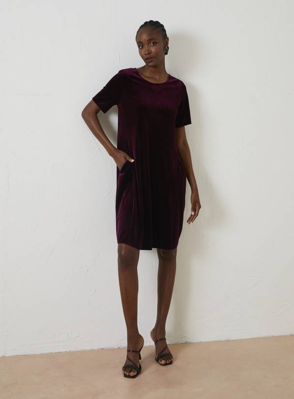 Tu store velvet dress