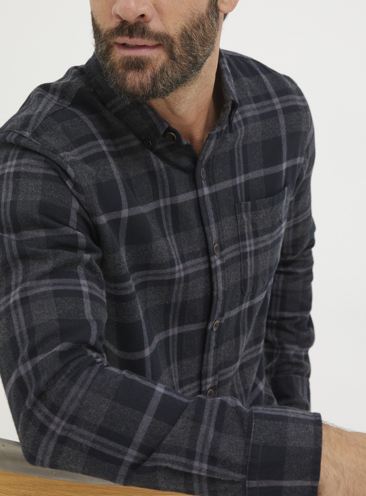 FATFACE Selwood Check Shirt XXL - Image 3 thumbnail