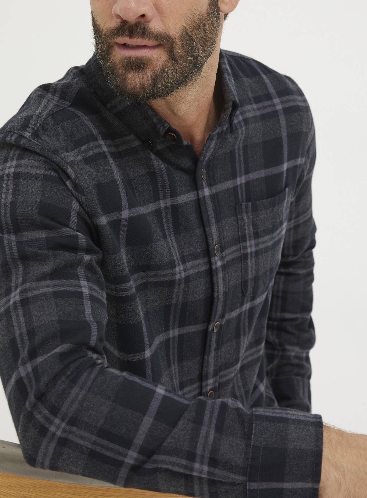 FATFACE Selwood Check Shirt XXL - Image 3