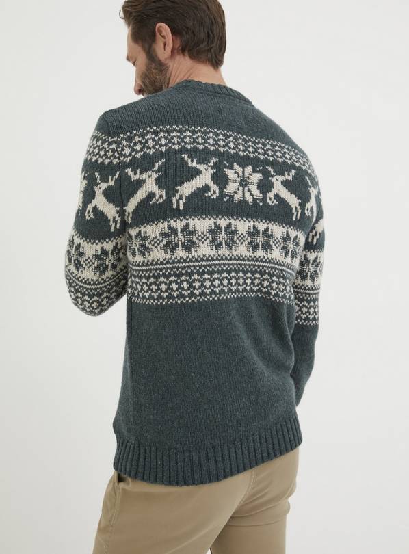 Green christmas jumper on sale mens