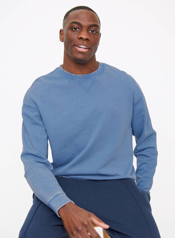 Blue Relaxed Fit Sweatshirt XL