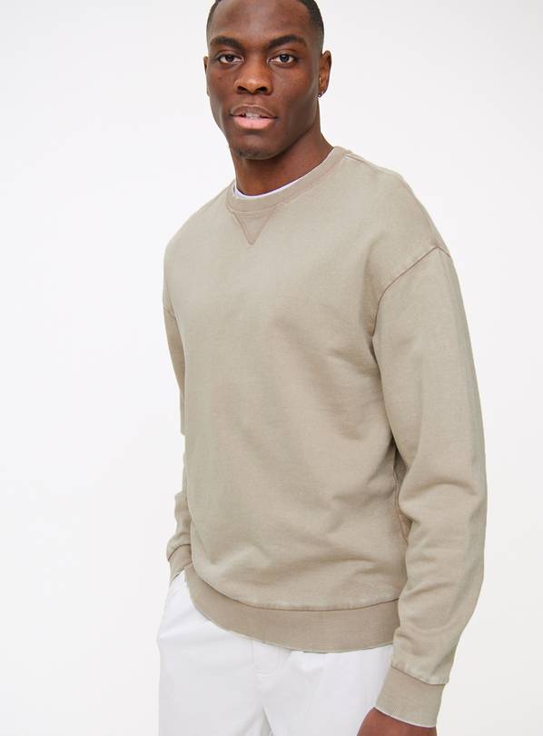 Buy Neutral Relaxed Fit Sweatshirt XL